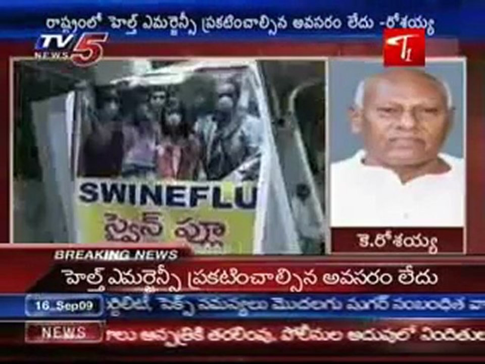 All preventions taken to Prevent Swine Flu: Rosayya