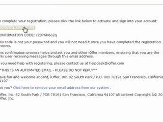 iOffer 101 -- How to create an account