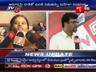 Students fedarations and women are angry with Anusha's Incident