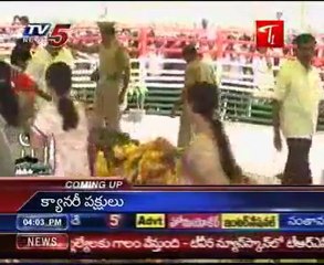 Karnataka Ministers Pay Tributes to YSR at Idupulapaya