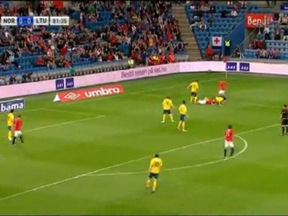 Norwegen gewinnt gegen Litauen