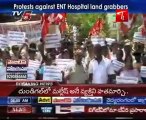 Protests against Ent Hospital land grabbers