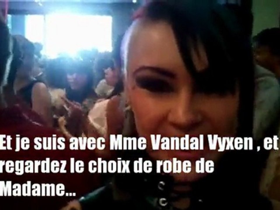 Vandal Vyxen au lancement de Urbania