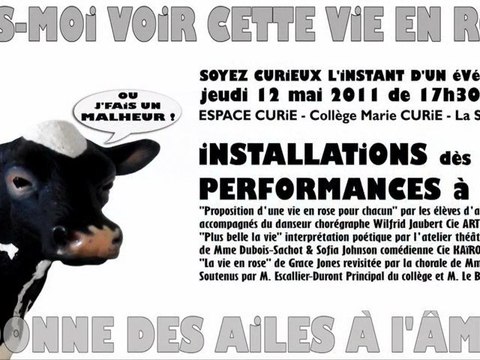 Faites-moi voir cette Vie en Rose - à Curie La Seyne sur Mer