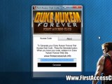 Duke Nukem Forever First Access Club Code Free Giveaway!!