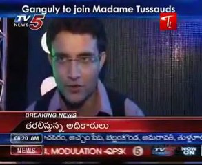 Ganguly to join Madame Tussauds