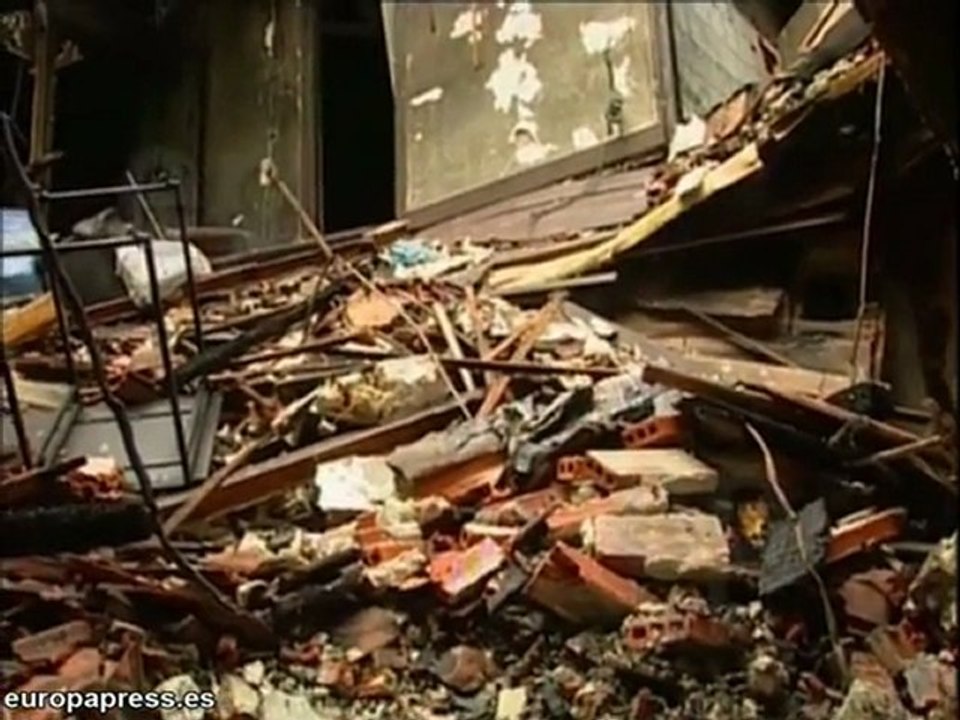 Seis heridos por incendio en vivienda