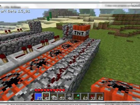 [minecraft]Tuto canon a TNT