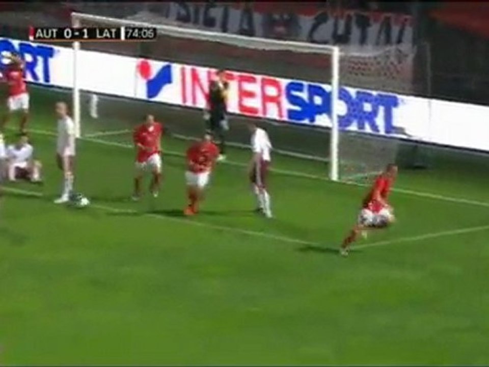 Österreich gewinnt gegen Lettland