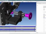 Mastercam Swiss Expert - Simulation - Tornos - Micro 7