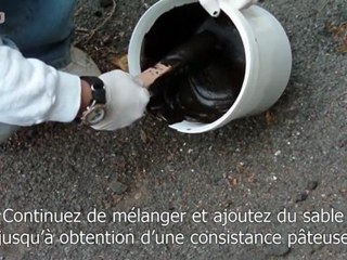 Réparation des fissures dans le bitume | Watco | Reparfissure Special Bitume