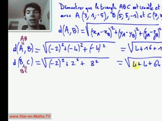 1ère S Triangle rectangle isocèle