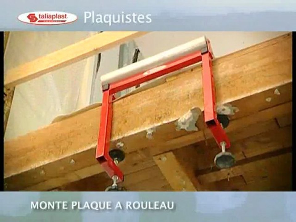 Monte plaques de plâtre à rouleau taliaplast ( TECHNIMAT)