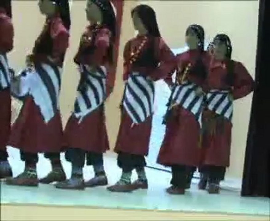 Folklor, Hasan Şakar  Yatılı İlköğretim  Bölge Okulu folklor ekibi,