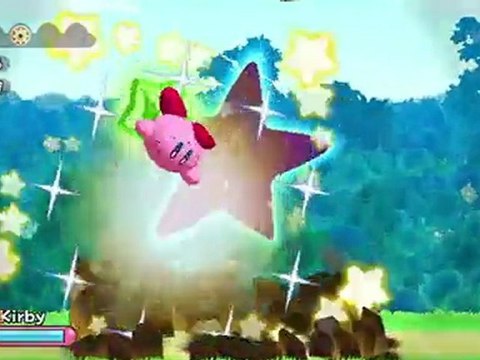 La bande-annonce de Kirby sur Wii