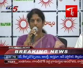 PRP leaders angry on Raghuveera Reddy