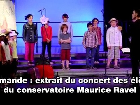 Marmande : extrait du concert des élèves du conservatoire