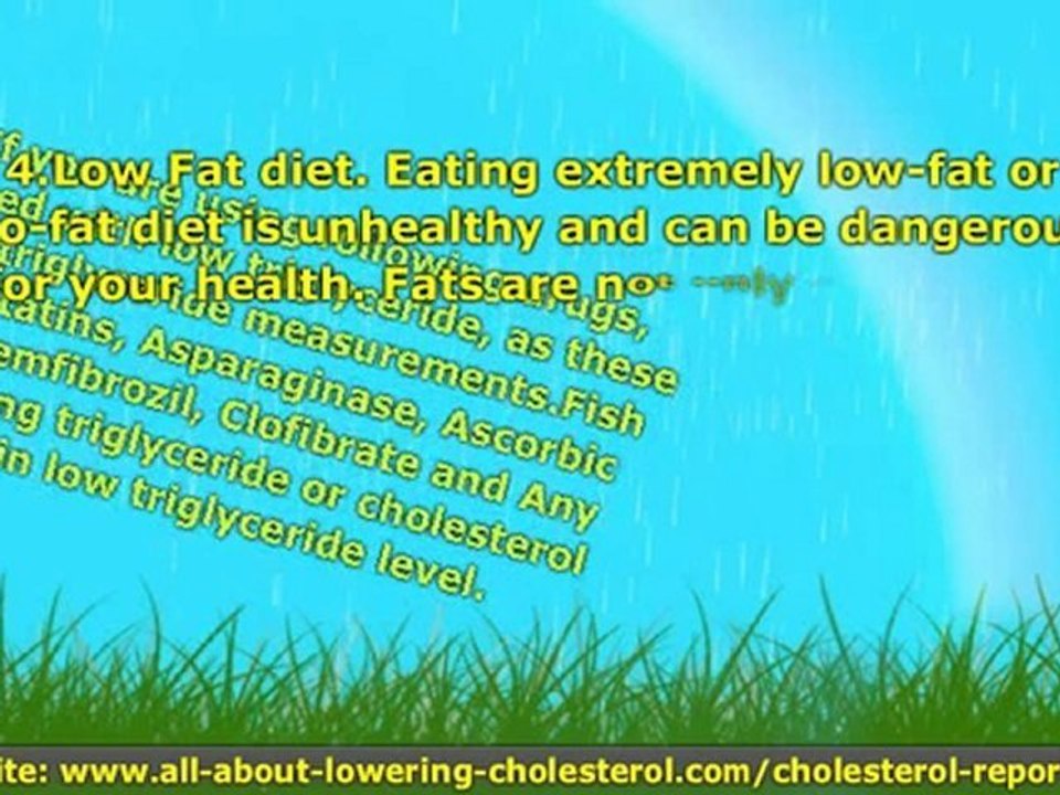 5 Major Causes of Low triglycerides