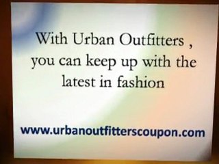 Urban Outfitters Coupon Code For Your Fashion Needs