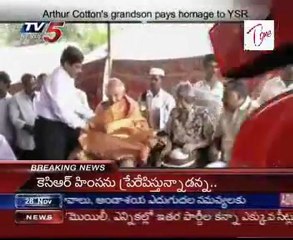 Arthur Cotton's grandson pays homage to YSR