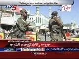 Telangana shutdown cripples life, TRS chief continues fast