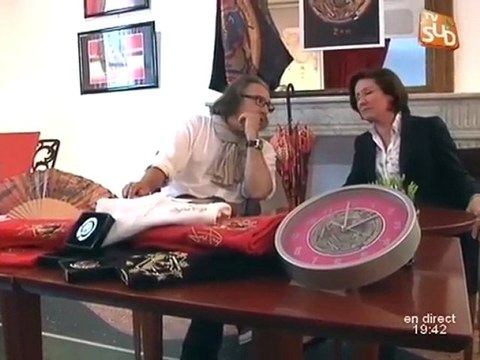 José Pires et l'affiche de la Feria 2011 de Nîmes