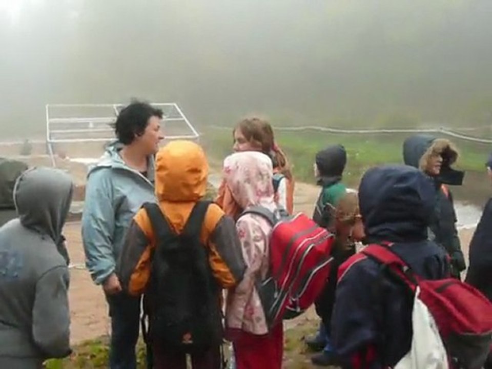 Bibracte 2010, visite en allemand