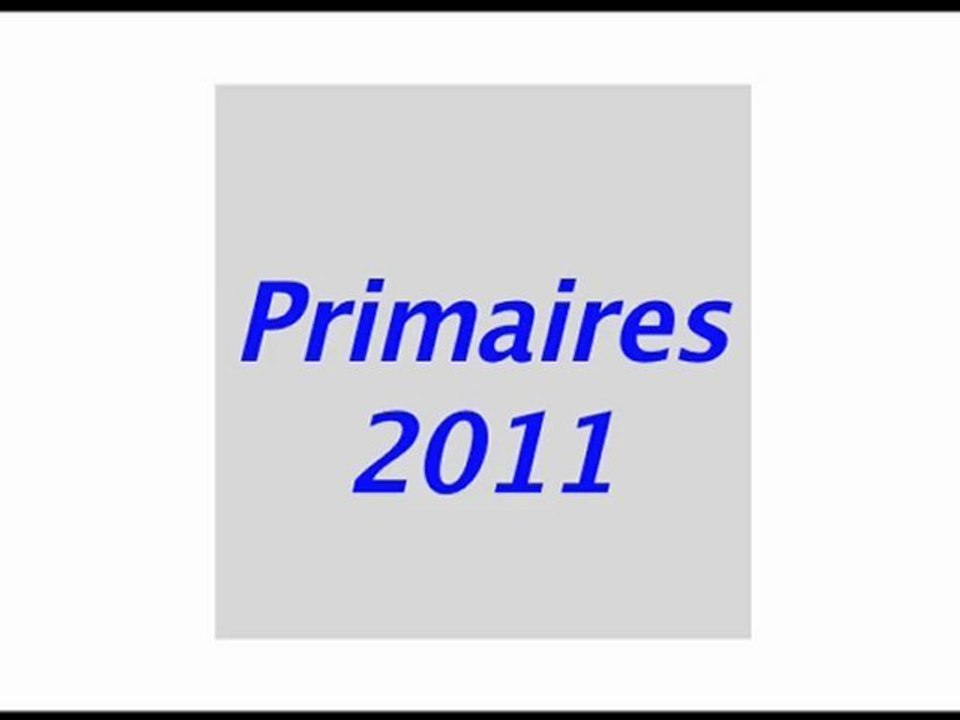 PRIMAIRES PS 2011