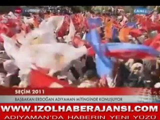 Başbakan'ın Adıyaman Mitingi