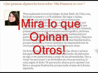 Como Ganar Dinero en Internet, 10.000 mes