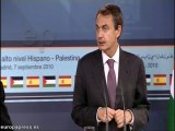 Zapatero recibe a primer ministro de Palestina