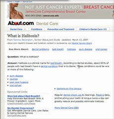 Gahanna Dentist- What is Halitosis?