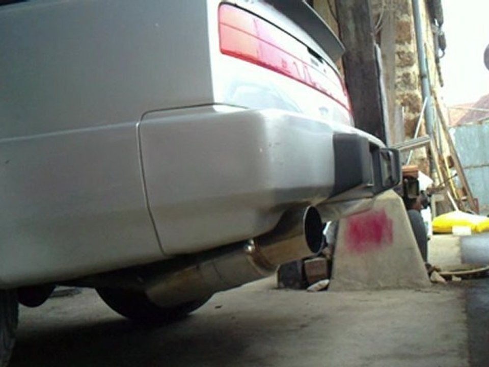 nissan 300zx Z31 exhaust (home made)