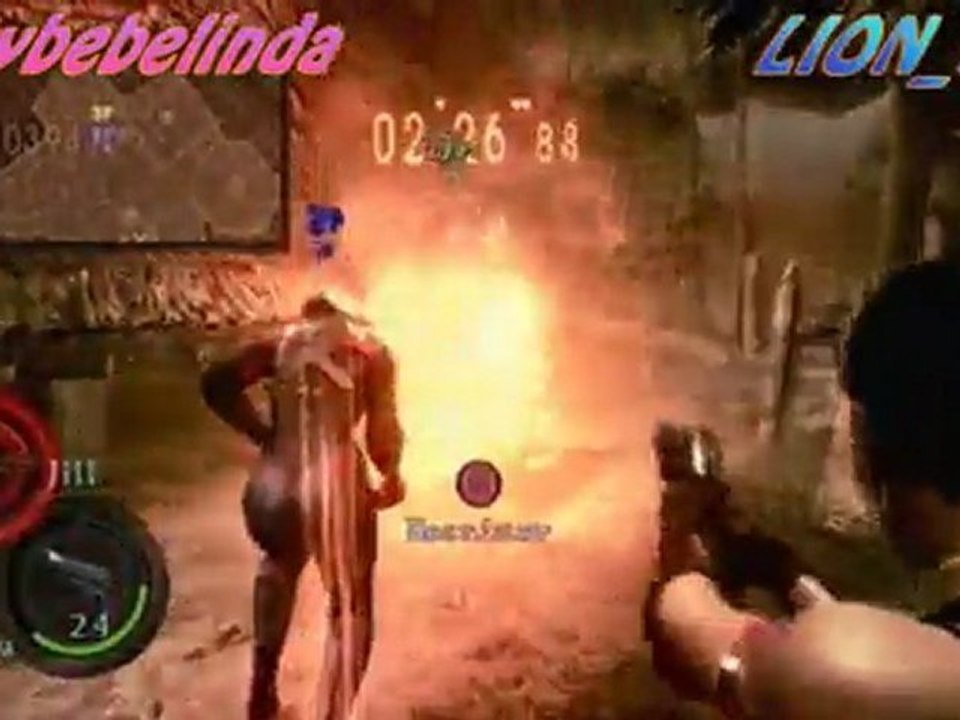 Resident Evil 5 PS3 Versus Team Survivors Village Sheva BSAA W/LION_314 VS felucdante & mutantkiller20 HD