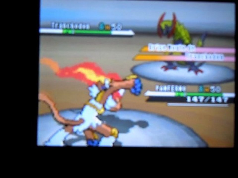 Ligne Super Solo - Combat contre le maître du métro Chammal Pokemon Noir & Blanc