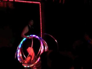 Becky Hoops at Rock'n'Roll Freak Burlesque Show