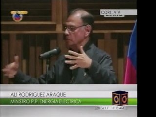 Rodríguez Araque denuncia derroche energético