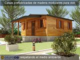 Casas prefabricadas de madera modulares para vivir