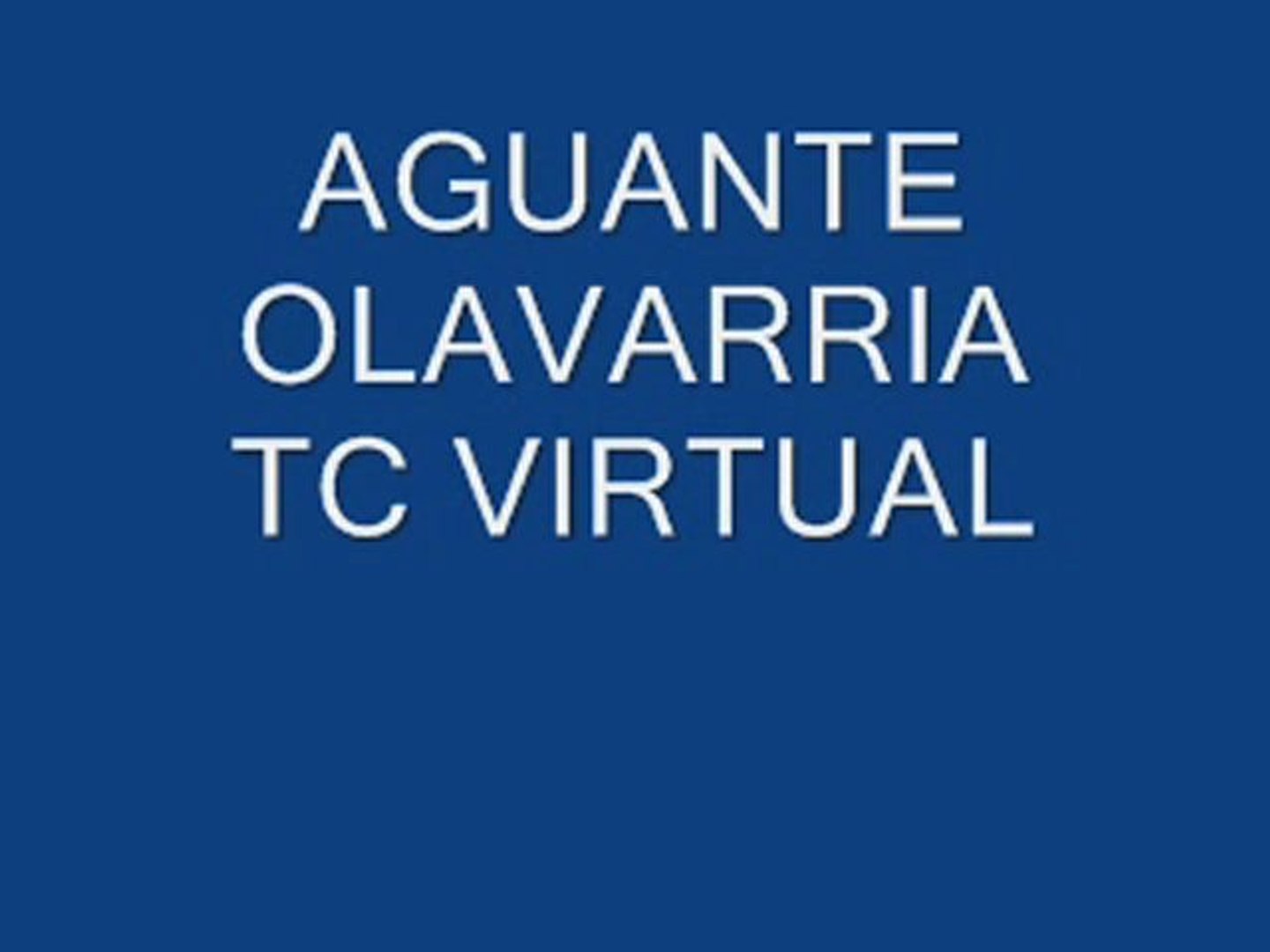 OLAVARIA TC VIRTUAL