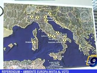 Referendum | Ambiente Europa invita al voto