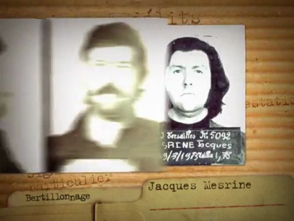 Bertillonnage - Jacques Mesrine