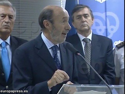 Rubalcaba defiende labor de la Policía