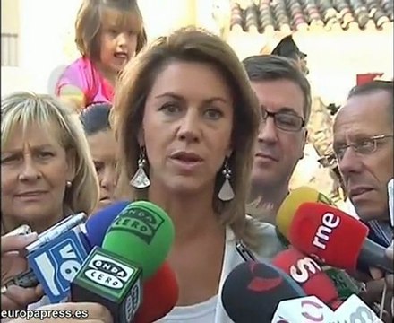 Cospedal critica gestión del Gobierno