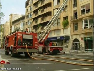 Incendio en una casa de Durango