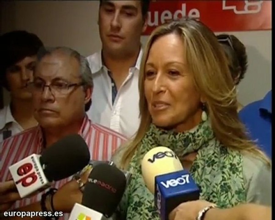 Trinidad Jiménez continúa su campaña