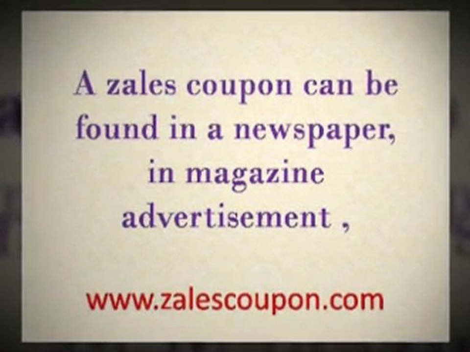 Zales Coupon :  Don’t Let Money Stop You From Being Generous