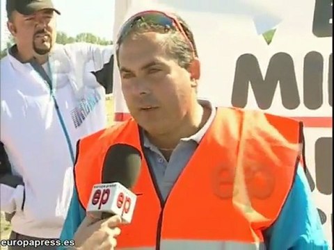 Los mineros continúan sus protestas