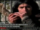 Se agrava salud de mapuches en huelga de hambre