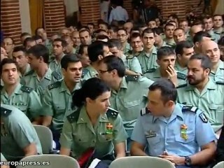 Rubalcaba en Aranjuez con la Guardia Civil