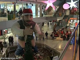 Crean el "caganer" más grande del mundo